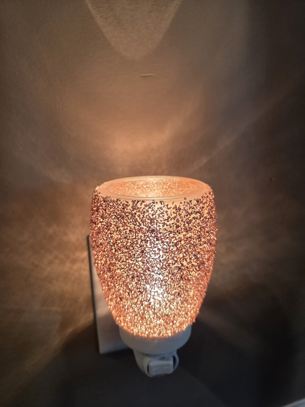 Scentsy 'Glitter Rose Gold' Plug-In Warmer